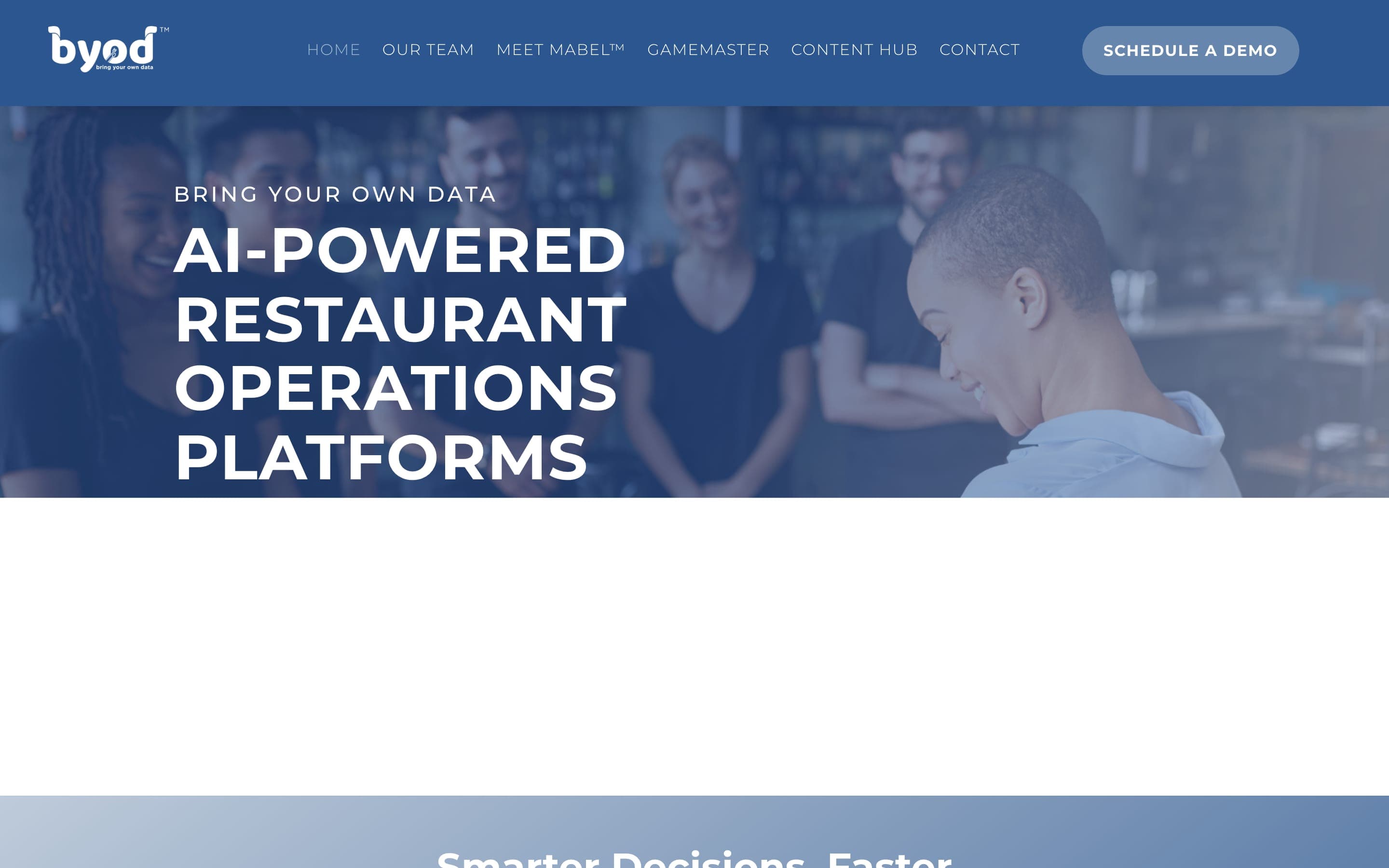 BYOD — Hospitality · Operations platform