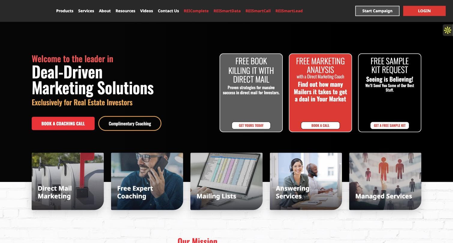 REI Print Mail — PropTech · SaaS platform